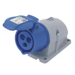 ABB 16A 2P+E Surface Socket 250V - Brand New Industrial Grade Socket