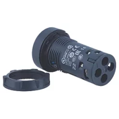 Schneider Electric XB7NA65 Blue Flush Push-Button Spring-Return NO/NC - Brand New -Industrial Controls Shop 246HV A2