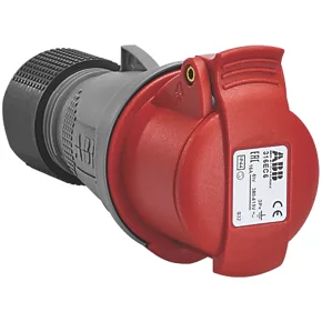ABB 16A 3P+E Straight Connector 415V - Industrial Grade Plug & Connector 3 ABB 16A 3P+E Straight Connector 415V - Industrial Grade Plug & Connector
