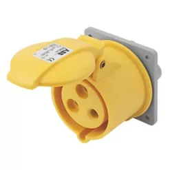 ABB 32A 2P+E Panel Socket 130V - 110V Industrial Grade Outlet