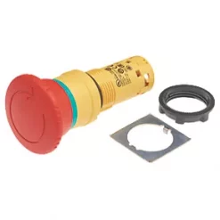 Schneider Electric XB7NS8442 Red Mushroom Head Emergency Stop Push Button - Normally Closed (NC)
