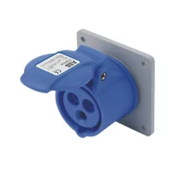 ABB 16A 2P+E Panel Socket 250V - Industrial Grade Plug & Connector