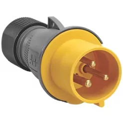 ABB 32A 2P+E Straight Plug 110V - Industrial Grade, Durable & Reliable