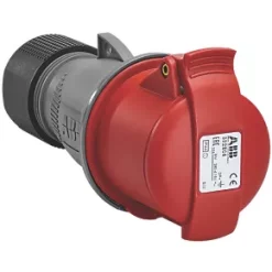 ABB 32A 3P+E Straight Connector 415V - Industrial Grade Plug & Connector