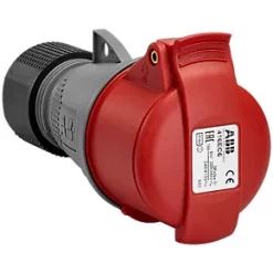 ABB 16A 4P+E Straight Connector 415V - Industrial Grade Plug & Connector