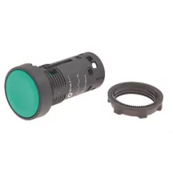 Schneider Electric XB7NA31 Green Flush Push-Button Spring Return NO - Premium Quality
